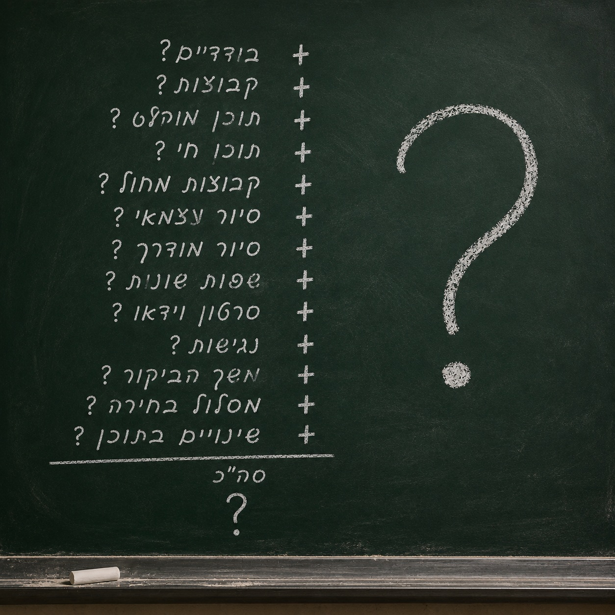 רק רציתי לדעת כמה עולה מדריך קולי...
